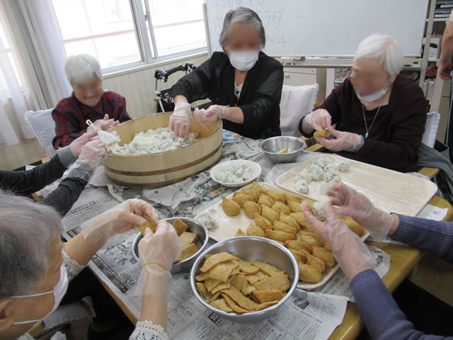 行事「お寿司食べ放題」の写真